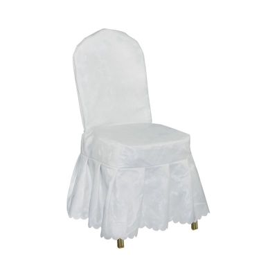 Κάλυμμα για καρέκλα HILTON PU, Απόχρωση Ivory, Αδιάβροχο