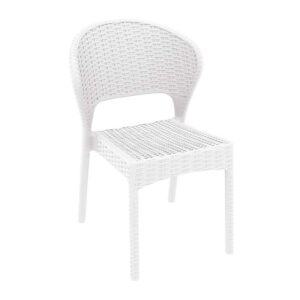 DAYTONA WHITE ΚΑΡΕΚΛΑ ΠΟΛ/ΝΙΟΥ 55X61X81εκ.