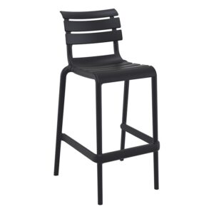 HELEN 75εκ. ΣΚΑΜΠΟ BLACK ΠΟΛ/ΝΙΟΥ 53X55X105εκ.