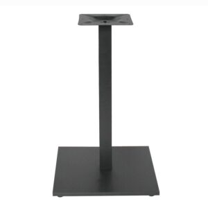 FLAT PROMO ΜΕΣΑΙΟΥ ΥΨΟΥΣ 50Χ50Χ93εκ.(Π/Ρ)ΒΑΣΗ ΜΕΤΑΛΛΙΚΗ ΜΕ ΡΕΓ/ΡΟΥΣ ΜΑΥΡΗ