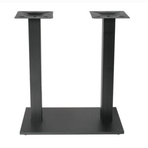 FLAT PROMO ΜΕΣΑΙΟΥ ΥΨΟΥΣ 70Χ40Χ93εκ.(Π/Ρ)ΜΑΚΡ/ΝΗ ΒΑΣΗ ΜΕΤΑΛΛΙΚΗ ΜΕ ΡΕΓ/ΡΟΥΣ ΜΑΥΡΗ