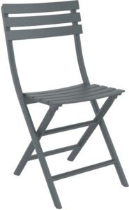 HELEN ΠΤΥΣ/ΝΗ DARK GREY ΚΑΡΕΚΛΑ ΠΟΛ/ΝΙΟΥ 42X47X83εκ.