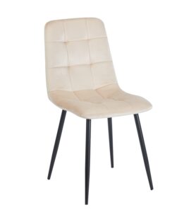 OSCAR BEIGE VELVET ΥΦΑΣΜΑ ΚΑΡΕΚΛΑ ΜΕΤΑΛΛΙΚΗ