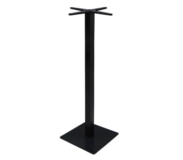 PRATO Βάση Τραπεζιού BAR 45x45cm H.108cm Μέταλλο Βαφή Μαύρο / 14,50Kg