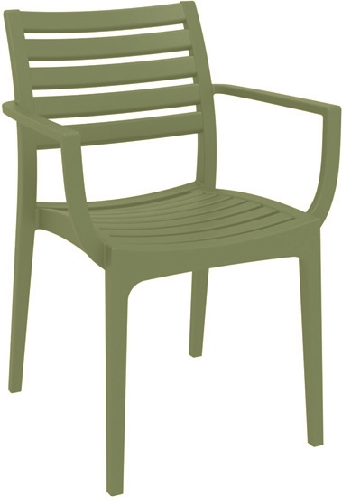 ARTEMIS OLIVE GREEN ΠΟΛΥΘΡΟΝΑ ΠΟΛ/ΝΙΟΥ 58X58X83.5εκ.