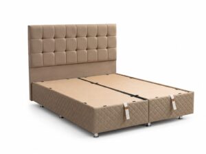 ΚΡΕΒΑΤΙ (HELEN)160*200 ΜΕ ΑΠΟΘΗΚΕΥΤΙΚΟ ΧΩΡΟ ΜΠΕΖ Μ.211Π.161Υ.113ΕΚ
