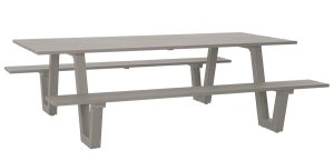 Πάγκος Πίκ Νίκ Με Σκελετό Αλουμινίου 220 x 98 x 70,5(h)cm