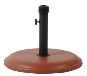 Καφέ Τσιμεντένια Βάση Ομπρέλας 16Kgr , ⌀ 45cm