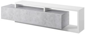 Έπιπλο τηλεόρασης Bron-Γκρι - Λευκό