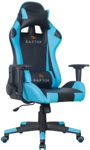 Καρέκλα Gaming Raptor Alyx-Μπλε-ανοιχτό