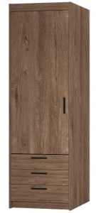 Ντουλάπα Ester 1D3S-Lefkas Oak